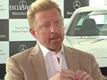 Boris Becker relives his playing days