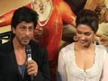 Video : Shah Rukh expresses himself, Deepika hops on