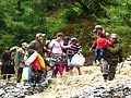 No one flooded #Uttarakhand?