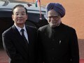 Video : Wen gets ceremonial welcome at Rashtrapati Bhavan