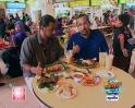 Rocky, Mayur relish street food in Singapore
