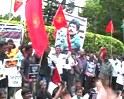 Video: Protests in the South over Rajapaksa's visit