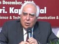 Video : Kapil Sibal on cyber security
