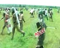 Video : Srikakulam: Police fire at 3000 villagers