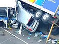 Video : Dramatic crashes in China and US