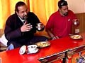 Rocky, Mayur savour traditional Ladakh food