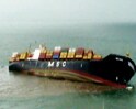 Video: Mumbai: Grounded ship capsizing