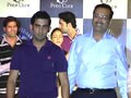 Gautam Gambhir walks the ramp