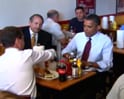 Video : Obama, Medvedev enjoy burgers together