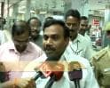 Video : A Raja's supporters heckle reporters