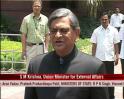 Video : India, Pak should fight terror together: SM Krishna