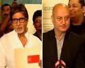 Big B launches Anupam Kher Company