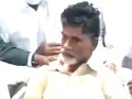Video : Chandrababu Naidu breaks his fast on Day 8