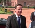 Video: Ceremonial welcome for British PM David Cameron