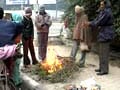 Video : Icy winds chill North India
