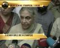 Video : Sheila Dikshit visits injured students