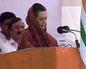 Video : Sonia Gandhi targets Mayawati in Rae Bareli
