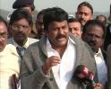 Video : Not happy with the meeting: Chiranjeevi