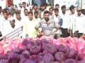 Video : Onion prices fall: Farmers protest