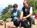 Neha with the Ao tribes