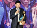 Video: Sachin receives the Polly Umrigar award