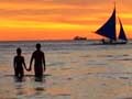Summer time in Boracay, Philippines