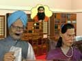 बाबाओं ने किया मनमोहन की नाक में दम