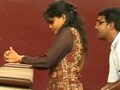 Maria Susairaj breaks down at Mahim church