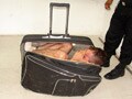 Video : Prisoner caught trying to escape jail in a suitcase