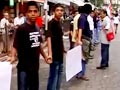 Video : Mumbai stands by blast victims: Human chain from Opera House to Zaveri Bazaar
