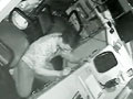 Video: Caught on camera: Thief disables CCTV, steals 60,000, then naps