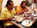Rocky, Mayur sample street food in Delhi
