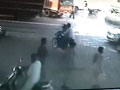 Video : Caught on CCTV: Acid thrown on 2 girls in Mohali