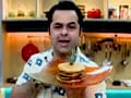 Vicky cooks-up healthy vegetarian fare
