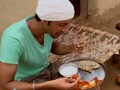 Aditya's food indulgence in Neem Ki Dhani