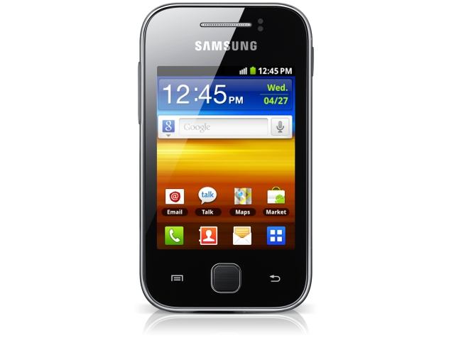 samsung galaxy y mobile image