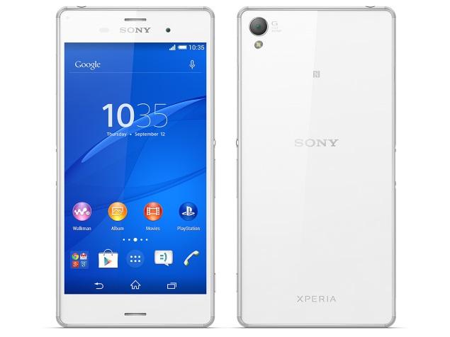 Sony Xperia Z3 Design Images