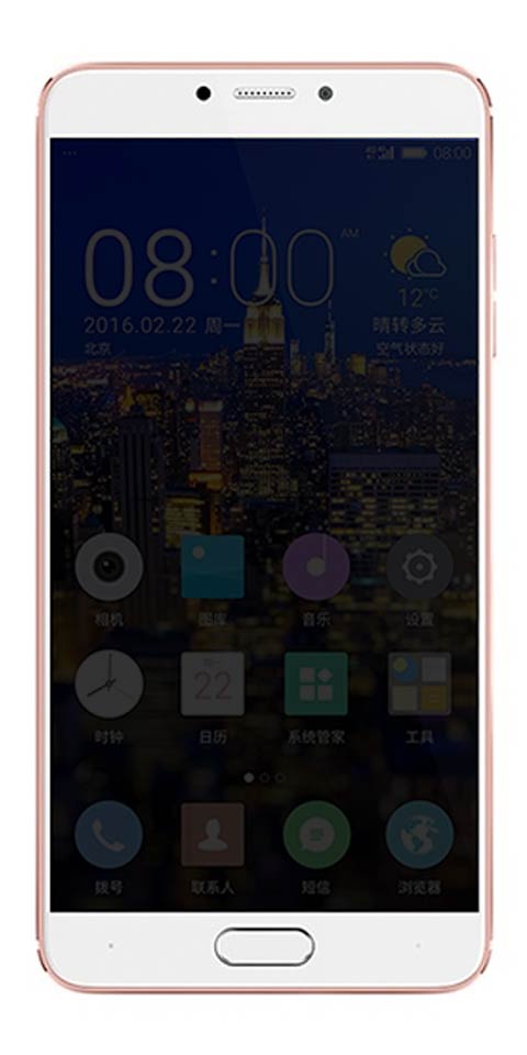 Gionee S6 Pro Design Images