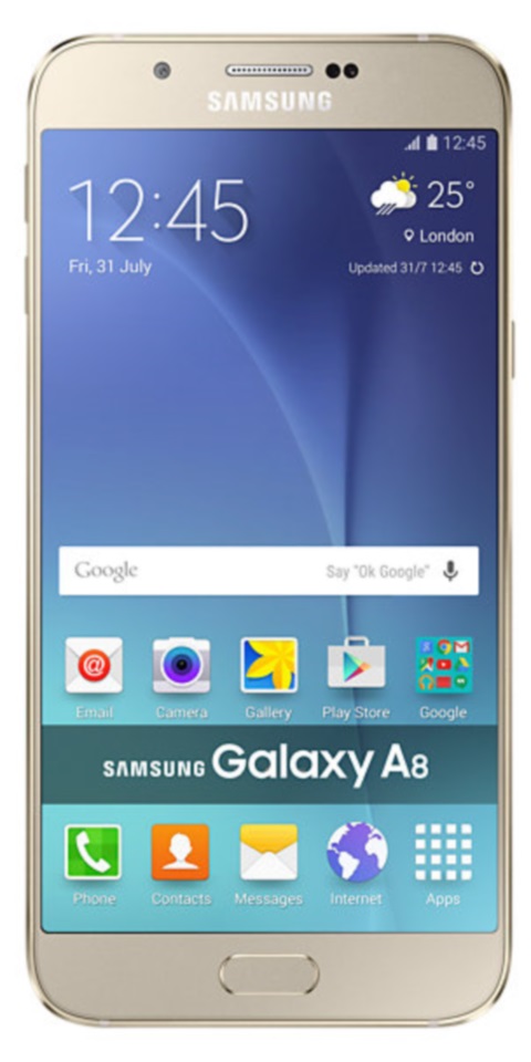 Samsung Galaxy A8 Design Images