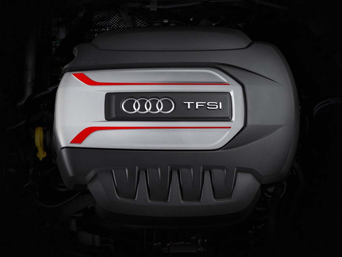 Audi offers the new TT and TTS with three different four-cylinder engines with turbocharging and direct injection