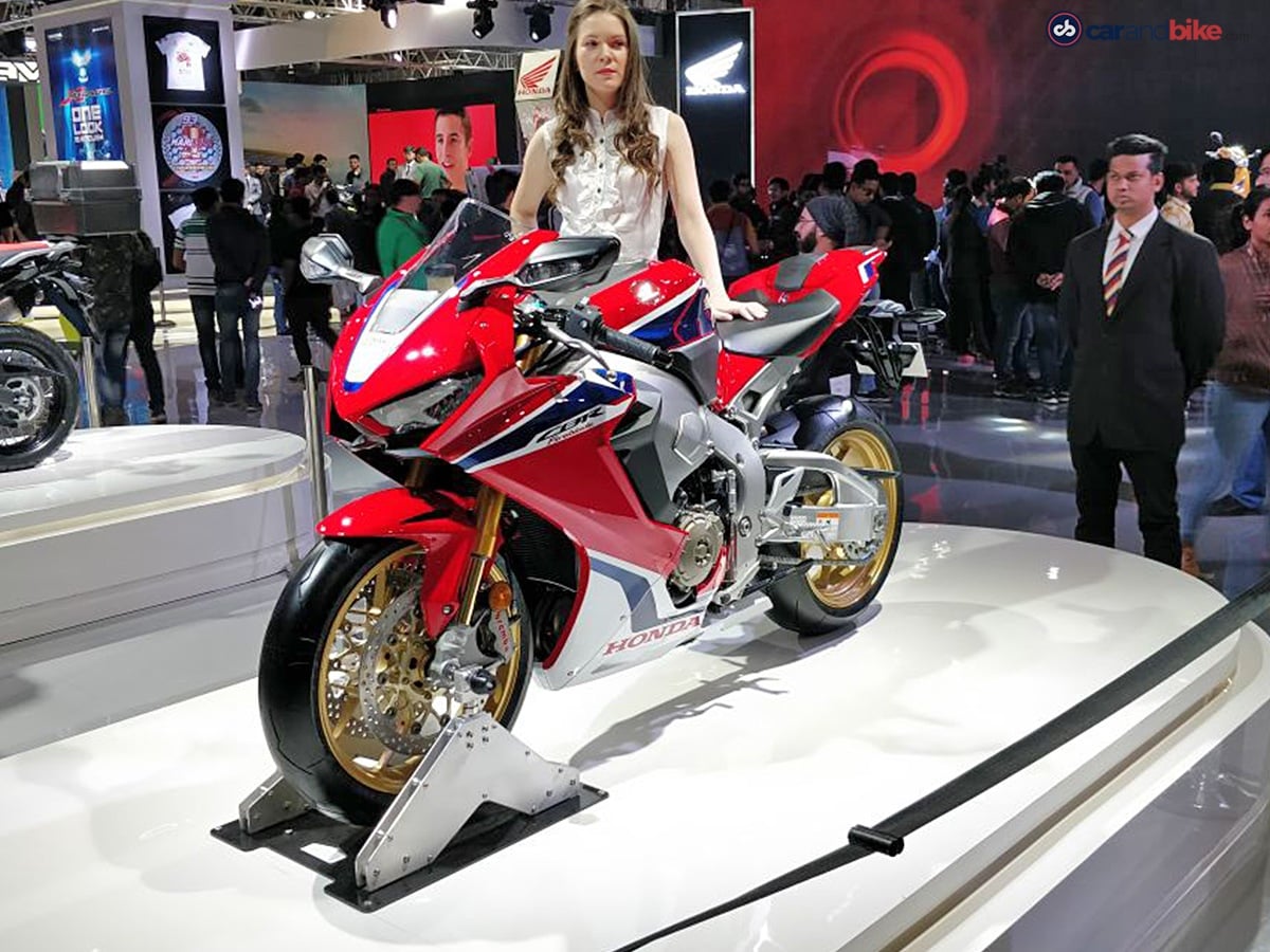 Auto Expo 2018 Honda Fireblade