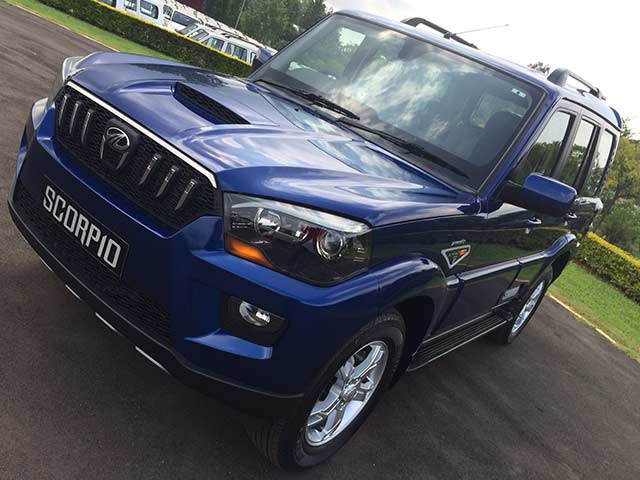 2014 Mahindra Scorpio Facelift Photo Gallery