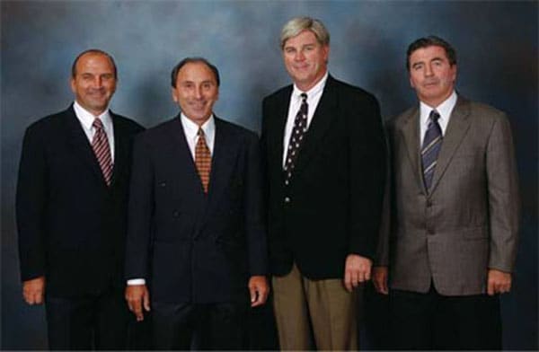 <b>Robert Moran</b> (second from left), the chief executive of Moran Yacht and Ship, one of the world?s leading players in the yachting world. He became the first UBS client in the United States to plead guilty after the bank gave US federal prosecutors about 150 names of Americans suspected of tax evasion.