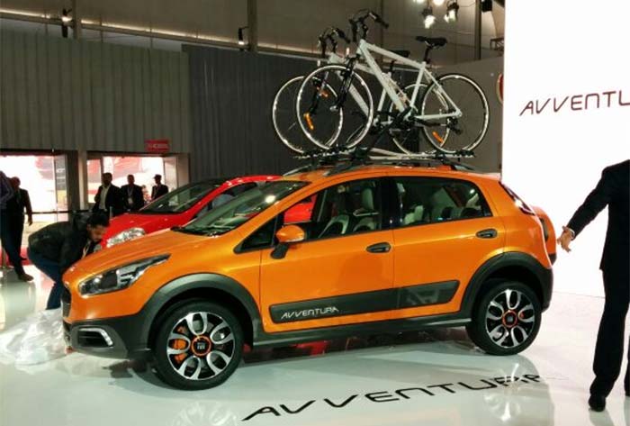 Fiat unveiled the Avventura compact crossover, which is a more rugged-looking version of the Punto. But both the cars share most parts, components and the platform.