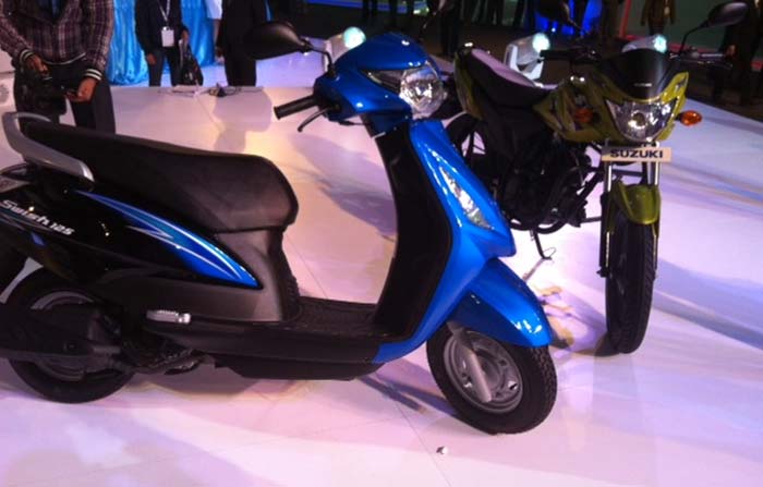 Suzuki Motorcycles launched two vehicles, 110 cc Hayate and 125 cc Swish in the two-wheeler segment.<br><br> Hayate has been launched in the mass motorcycle segment. It also unveiled the new scooter in the two-wheeler segment - the Swish 125 cc.
