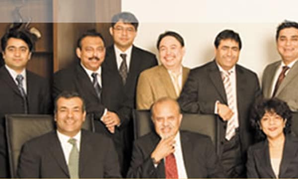 Micky Jagtiani,(sitting in centre)chairman of Landmark Group. <b>Net worth estimated at $1.9 billion.</b> The Landmark Group, founded in 1973 with a single store in Bahrain, has grown into one of the largest retail conglomerates in the Middle East and is expanding rapidly in India. It currently operates over 900 stores. In addition to its retail sector, the group has also diversified into leisure, food, hotels and electronics.