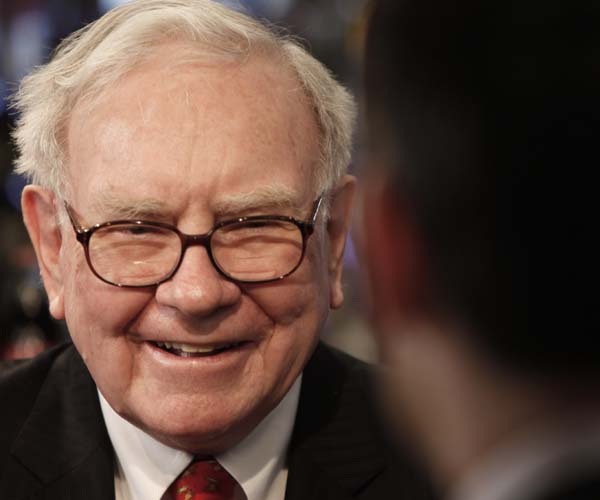 Warren Buffett: <b>Net Worth: $47 billion</b><br><br>
Mr Buffett, 79, chairman of Berkshire Hathaway, came in third with $47 billion. America's favorite investor gained $10 billion in past 12 months on surging Berkshire Hathaway shares.