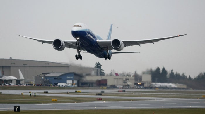 Boeing says the aircraft will be quieter, produce lower emissions and use 20 per cent less fuel than comparable planes, while giving passengers a more comfortable cabin with better air quality and larger windows.