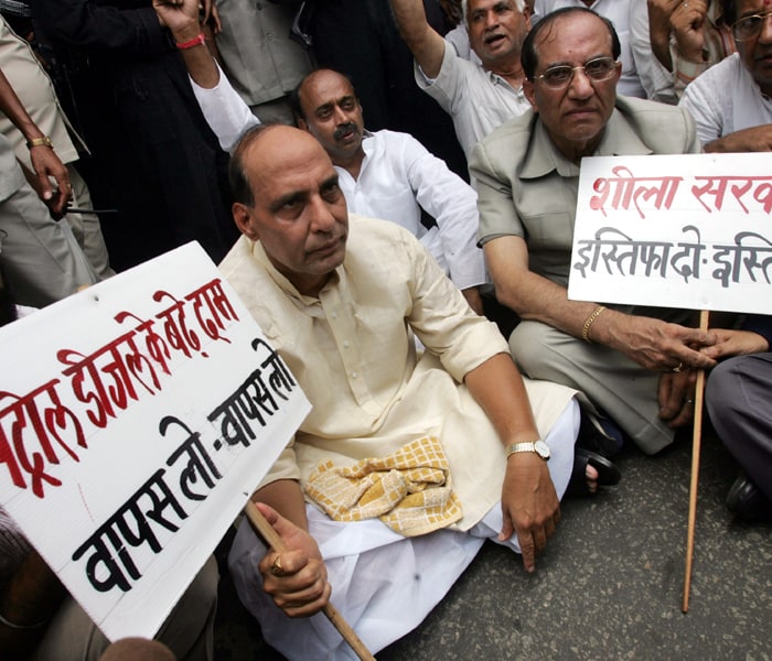 Inflation is a burning issue and the Opposition has led a full frontal attack on the government. The country's main opposition party, the Bharatiya Janata Party (BJP) was at its aggressive best on the issue of price rise. The party took the fight to the streets and held country-wide protests against the Union Government against hike in prices of petroleum products and rising inflation. The BJP has attributed the steep price rise on the flawed policies of the government.