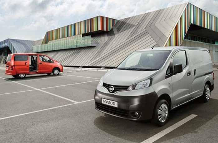 <b> Nissan NV200 </b><br></br>
Nissan plans to launch in India its multi-utility vehicle ? the NV200, which replaced the old Nissan Vanette internationally. The NV200 will be available in petrol as well as diesel options. The new Nissan NV200 is powered by a 1500 cc diesel engine of the Renault Logan and will compete against Toyota Avanza, the low-end model of Toyota.